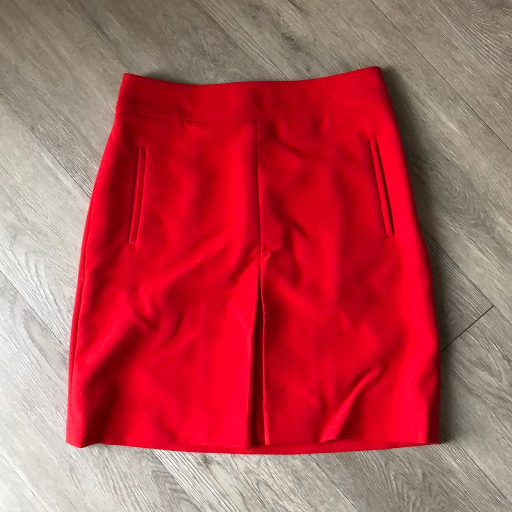 Loft Orange Skirt
